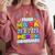 Proud MAMA Of a 2025 PRE-K Graduate -Graduation Comfort Colors Sweatshirt Crimson