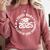Proud Mama Of a Class Of 2025 Graduate Graduation 2025 Comfort Colors Sweatshirt Crimson