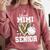 Proud Mimi Of A 2026 Senior Baseball Graduation Leopard Comfort Colors Sweatshirt Crimson