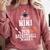 Proud MIMI Of 2026 Basketball Senior Class Graduation Comfort Colors Sweatshirt Crimson