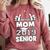 Proud Mom Of A 2019 Senior School Graduation Shirt Comfort Colors Sweatshirt Crimson