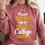 Proud Mom Of A 2021 College Graduate Senior Graduation Comfort Colors Sweatshirt Crimson