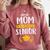 Proud Mom Of A 2021 Senior Shirt Class Graduation 2021 Mommy Comfort Colors Sweatshirt Crimson