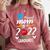 Proud Mom Of 2022 Pre K Graduate Graduation Comfort Colors Sweatshirt Crimson