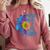 Proud Mom Of a 2022 Senior Shirt Graduation 2022 Women's Comfort Colors Sweatshirt Crimson