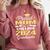 Proud Mom Of 2024 College Graduate Family 24 Graduation Comfort Colors Sweatshirt Crimson