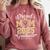 Proud Mom Of a 2025 Graduate Class Of 2025 Graduation Comfort Colors Sweatshirt Crimson