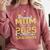 Proud Mom Of 2025 Graduate College Shirt Graduation Comfort Colors Sweatshirt Crimson