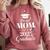 Proud Mom Of a 2025 Graduate Graduation Senior Moms Comfort Colors Sweatshirt Crimson