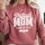 Proud Mom Of 2025 Graduate Senior Mom 25 Graduation Comfort Colors Sweatshirt Crimson