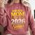 Proud Mom Of A 2026 Senior Graduation Pride Comfort Colors Sweatshirt Crimson