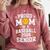 Proud Mom Of Baseball Senior 2026 Graduation Comfort Colors Sweatshirt Crimson