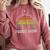 Proud Mom Of a Class Of 2021 Graduate Senior 21 Graduation Comfort Colors Sweatshirt Crimson