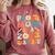 Proud Mom Of A Class Of 2023 Graduated Graduation Women Comfort Colors Sweatshirt Crimson
