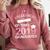 Proud Mom Of Two 2019 Graduates Twin Mama Mother Graduation Comfort Colors Sweatshirt Crimson