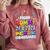 Proud MOMMY Of a 2025 PRE-K Graduate -Graduation Comfort Colors Sweatshirt Crimson