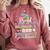 Proud Mommy Of Kindergarten Graduate 2024 Graduation Mommy Comfort Colors Sweatshirt Crimson