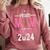 PROUD MUM OF A Pre-K GRAD 2024 Pre-K Graduation 2024 Mom Comfort Colors Sweatshirt Crimson