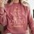 Proud Nana Of A 2026 Senior Graduate Graduation Comfort Colors Sweatshirt Crimson