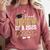 Proud Nephew Of A 2025 Graduate Nephew Graduation 2025 Comfort Colors Sweatshirt Crimson