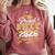 Proud Niece Of a Class Of 2026 Graduate Senior Graduation Comfort Colors Sweatshirt Crimson