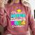 Proud Niece Of Kindergarten Graduate 2024 Graduation Niece Comfort Colors Sweatshirt Crimson