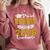 Proud Nonnie Of a Class Of 2026 Graduate Graduation 2026 Comfort Colors Sweatshirt Crimson