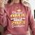 Proud OMA Of 2023 Class MBA Graduate Family Graduation Comfort Colors Sweatshirt Crimson