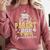 Proud Parent Of Two 2024 Graduate Class 2024 Graduation Comfort Colors Sweatshirt Crimson