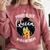 Proud Queen PhD Doctorate Degree Graduation Woman Girl Comfort Colors Sweatshirt Crimson