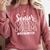 Proud Senior Mum Class Of 2026 Graduation 2026 Senior Mum Comfort Colors Sweatshirt Crimson