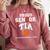 Proud Senior Tia 2026 Graduation Basketball Player Comfort Colors Sweatshirt Crimson