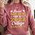 Proud Sister 2022 College Graduate Shirt Sibling Graduation Comfort Colors Sweatshirt Crimson