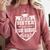 Proud Sister Of a High School Grad Senior Graduation Shirt Comfort Colors Sweatshirt Crimson
