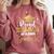 Proud Sister-In-Law Of Class 2025 Graduate Senior Graduation Comfort Colors Sweatshirt Crimson