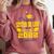 Proud Sister In Law Of 2022 Graduate Class 2022 Graduation Comfort Colors Sweatshirt Crimson