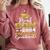 Proud Son Of 2024 College Graduate Family 24 Graduation Comfort Colors Sweatshirt Crimson