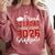 Proud Stepdad Of a Class Of 2026 Graduate For Graduation Comfort Colors Sweatshirt Crimson