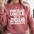 Proud Uncle Of A 2018 Graduate Graduation Comfort Colors Sweatshirt Crimson