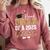 Proud Uncle Of A 2025 Graduate Uncle Graduation 2025 Comfort Colors Sweatshirt Crimson