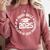 Proud Uncle Of a Class Of 2025 Graduate Graduation 2025 Comfort Colors Sweatshirt Crimson