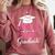 Proud Uncle Of a Class Of 2026 Graduate For Graduation Comfort Colors Sweatshirt Crimson