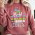 Proud Uncle Of PreK School Graduate 2024 Graduation Uncle Comfort Colors Sweatshirt Crimson