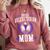 Proud Valedictorian Mom Graduation Grad Mom Class Of 2025 Comfort Colors Sweatshirt Crimson