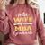 Proud Wife Of 2023 Class MBA Graduate Family Graduation Comfort Colors Sweatshirt Crimson
