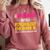 Psychology Degree Major Graduation 2024 Psychologist PsyD Comfort Colors Sweatshirt Crimson