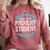 Psychology Student Tshirt Graduation Comfort Colors Sweatshirt Crimson