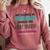 Qualified Psychologist PhD PsyD Shirt Graduation Comfort Colors Sweatshirt Crimson
