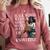 Queen Masters Degree Graduation Educated Melanin Grad Comfort Colors Sweatshirt Crimson
