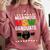 Queen MSW Social Work Grads Masters Graduation Comfort Colors Sweatshirt Crimson